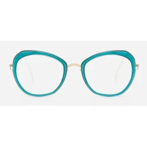 HMF TWIGGY-C418-Champagne-Turquoise-Clear