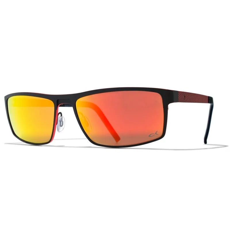 BLACK FIN BF729 C432 (BLACK/RED) LEN ORANGE FLASH