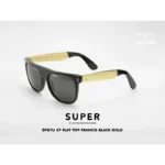 SUPER SPG7U Flat Top Francis Black Gold 57